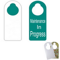 PVC Plastic Door Hangers / Warning Boards